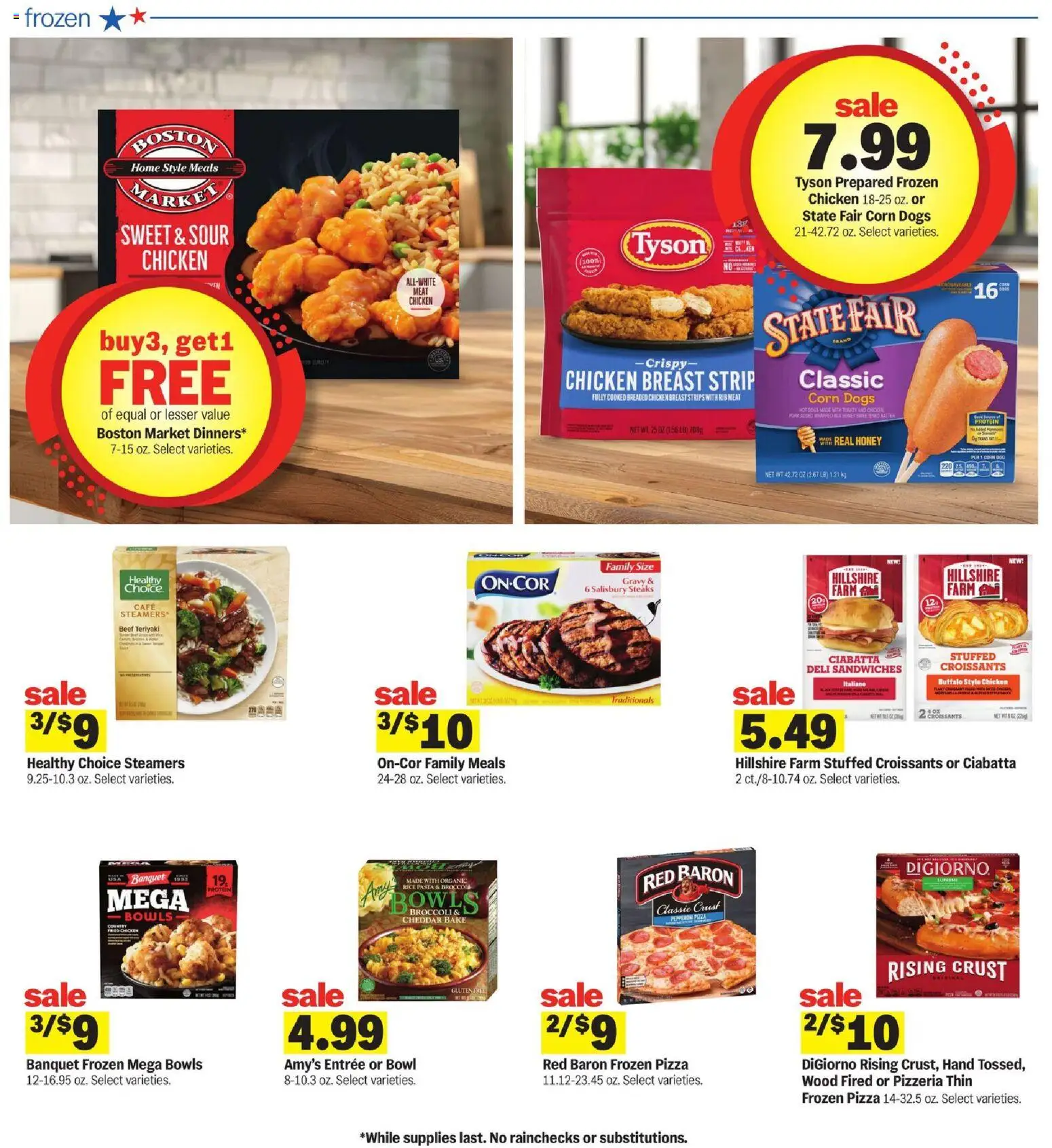 Meijer Weekly Ad - valid from 08/12/2026 | Page: 8 | Products: Meat, Pizza, Beef, Steak