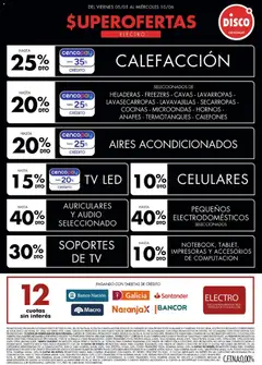 Vista previa Disco - Ofertas | Electro, T. Libre y más válido desde el 05.06.2026