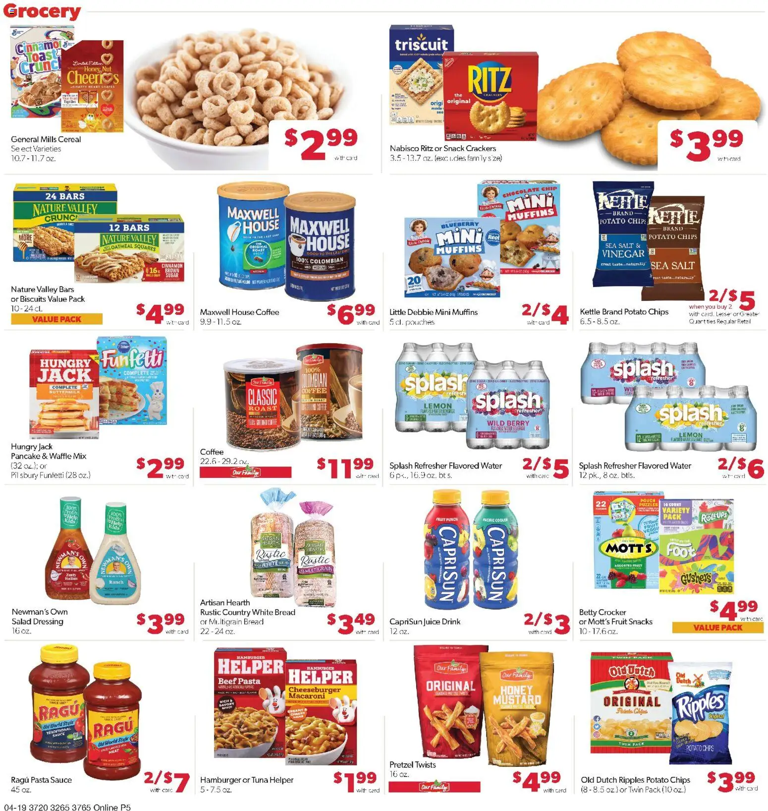 Family Fare Weekly Ad - valid from 19.04.2026 | Page: 9 | Products: Chocolate, Juice, Beef, Sauce