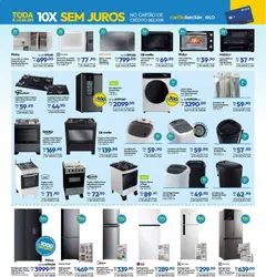Lojas Becker ofertas Agosto - Pré-Visualização do folheto da loja Lojas Becker, válido de 01/08/2026 | Página: 3 | Produtos: Forno, Fogão, Cooktop, Lavadora de roupas