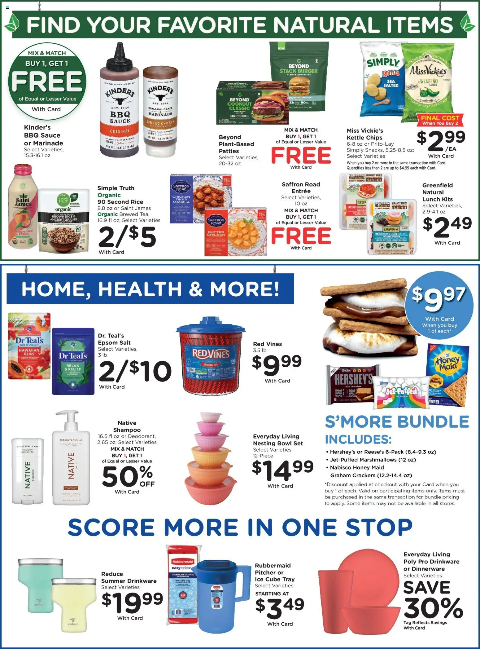 Fred Meyer Weekly Ad - valid from 13.05.2026 | Page: 10 | Products: Shampoo, Butter, Chocolate, Epsom Salt