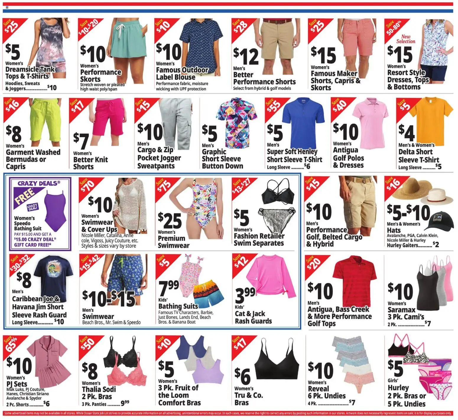 Ocean State Job Lot Weekly Ad - MA - valid from 06/25/2026 | Page: 7 | Products: Blouse, Panties, Suit, Tv