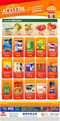 Assaí Atacadista ofertas - TO - Pré-Visualização do folheto da loja Assaí Atacadista, válido de 30/06/2026