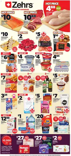Preview of Zehrs weekly flyer / circulaire from shop Zehrs valid from Sep 17, 2026