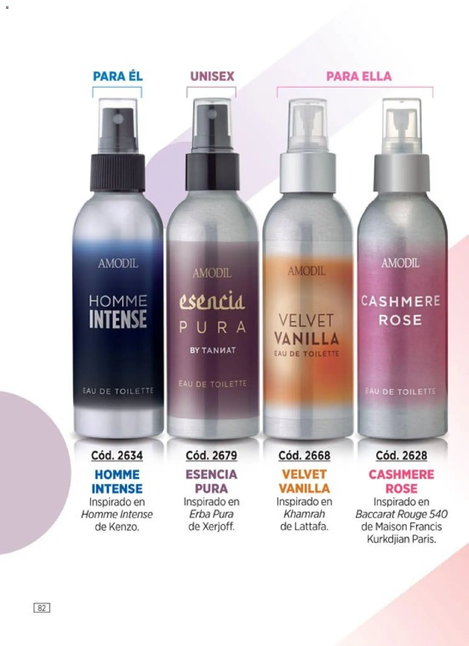 Catálogo Amodil Campaña 4 │ válido desde el 01/03/2026 | Página: 82 | Productos: Eau de toilette