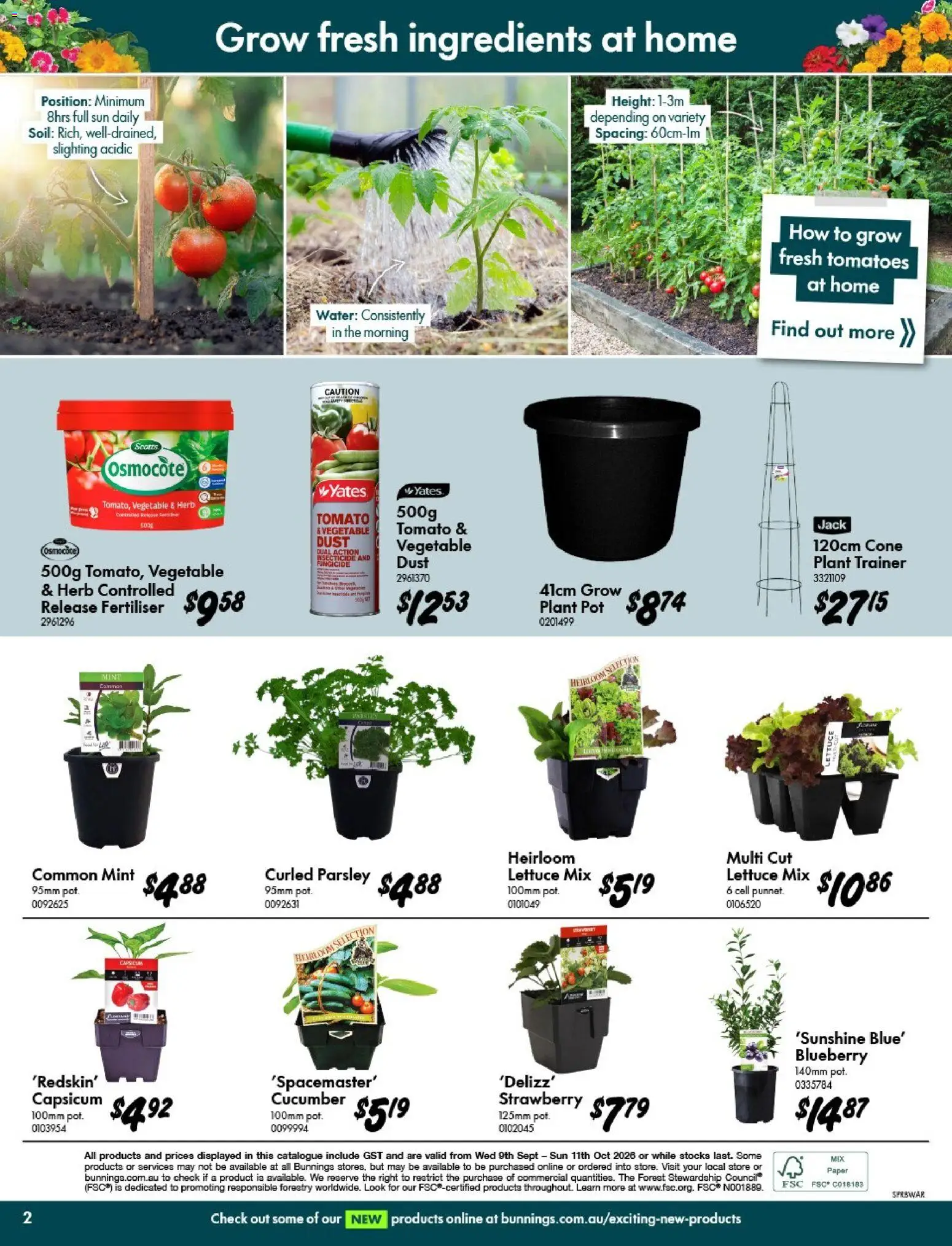 Bunnings Warehouse catalogue - valid from 09/09/2026 | Page: 2