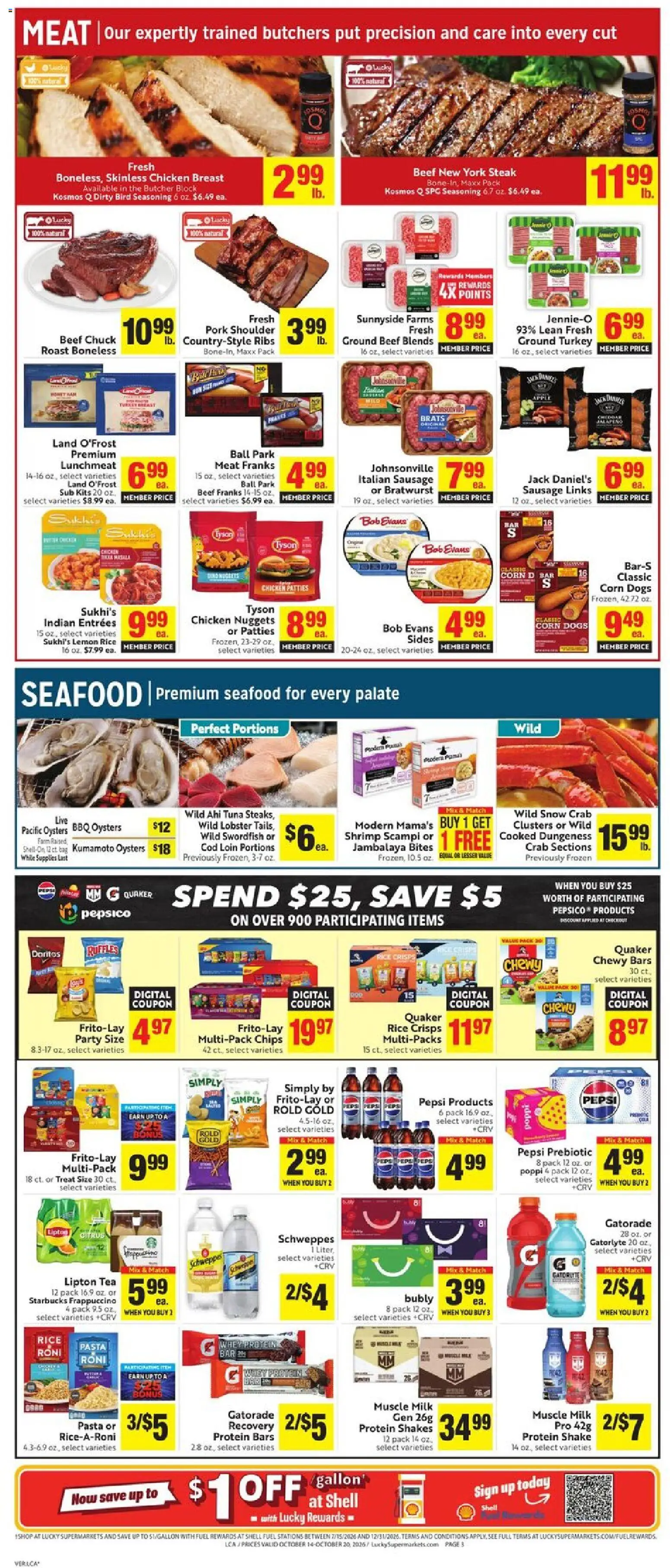 Lucky Supermarkets Weekly Ad - valid from 10/14/2026 | Page: 3