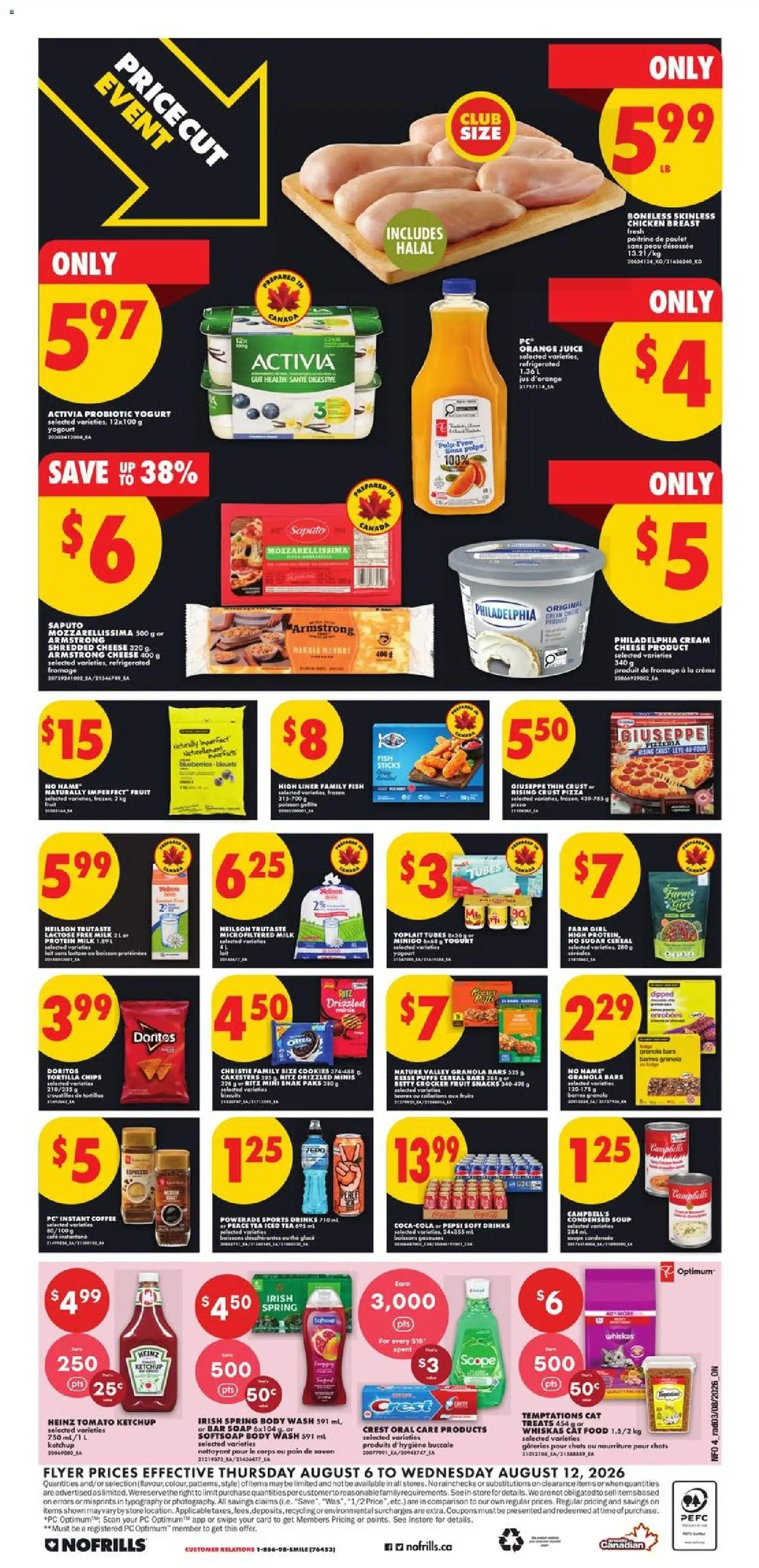 No Frills flyer valid from Aug 6, 2026 | Page: 5