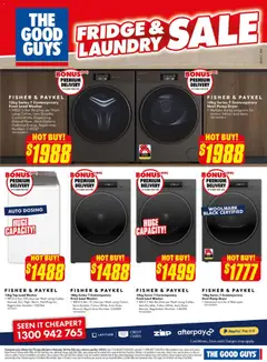 Preview of The Good Guys catalogue - Fridge and Laundry sale - valid from 30.04.2026 | Page: 3 | Products: Household, Phone, Laundry, Dryer