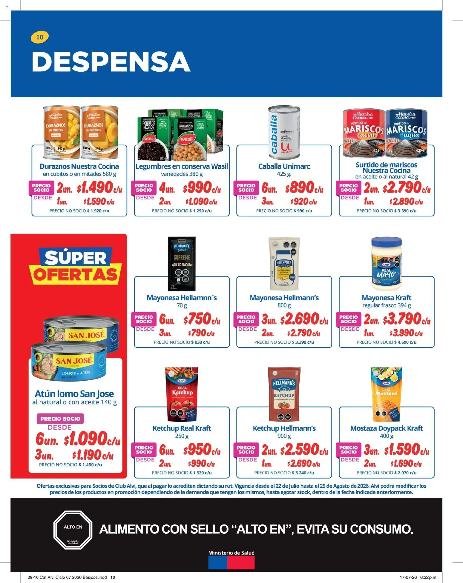 Alvi Ofertas │ válido desde el 21.07.2026 | Página: 10