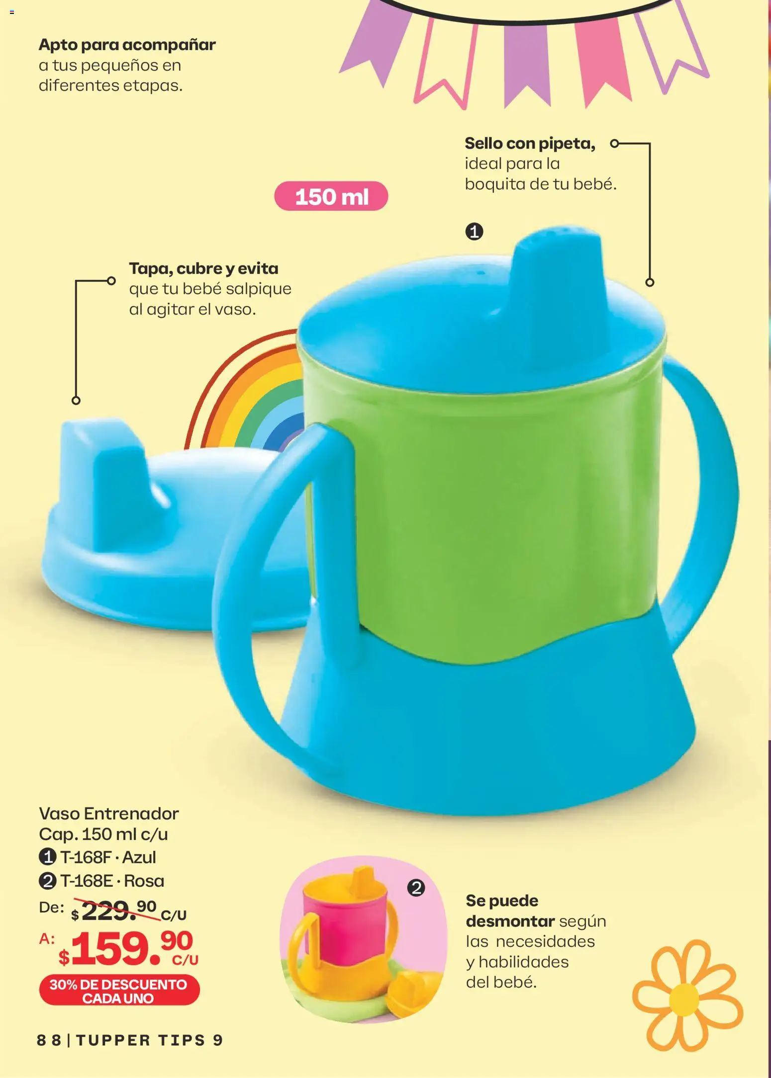 Nuevas ofertas de Tupperware válidas en toda la República Mexicana desde el 10/08/2026. ¡Encuentra las mejores ofertas en Tupperware catálogo! | Página: 88 | Productos: Tupper
