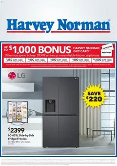 Harvey Norman Birthday Deals on Kitchen and Laundry Appliances preview  - valid from 19 Sept 2026