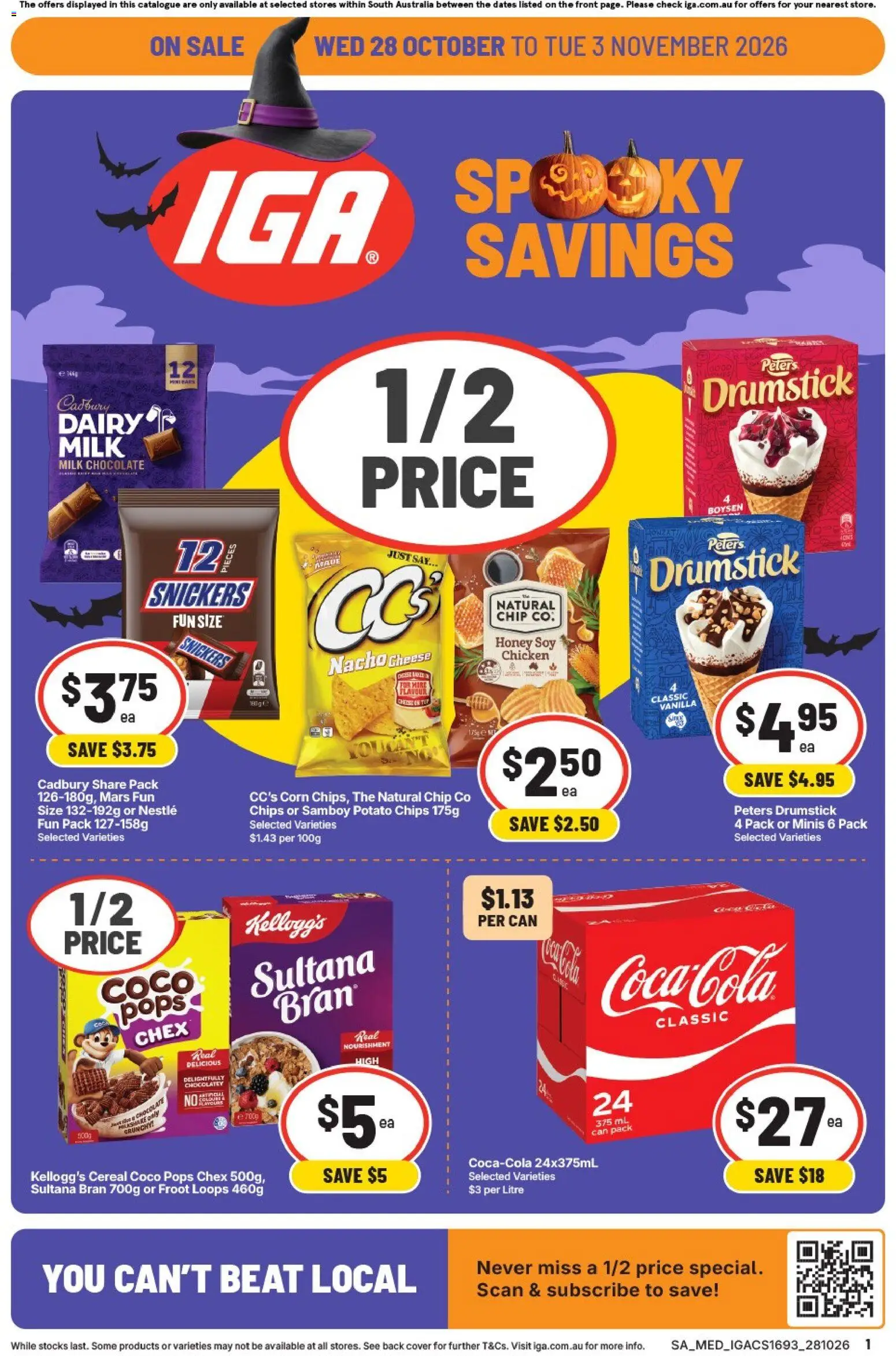 IGA catalogue - valid from 28/10/2026 | Page: 1