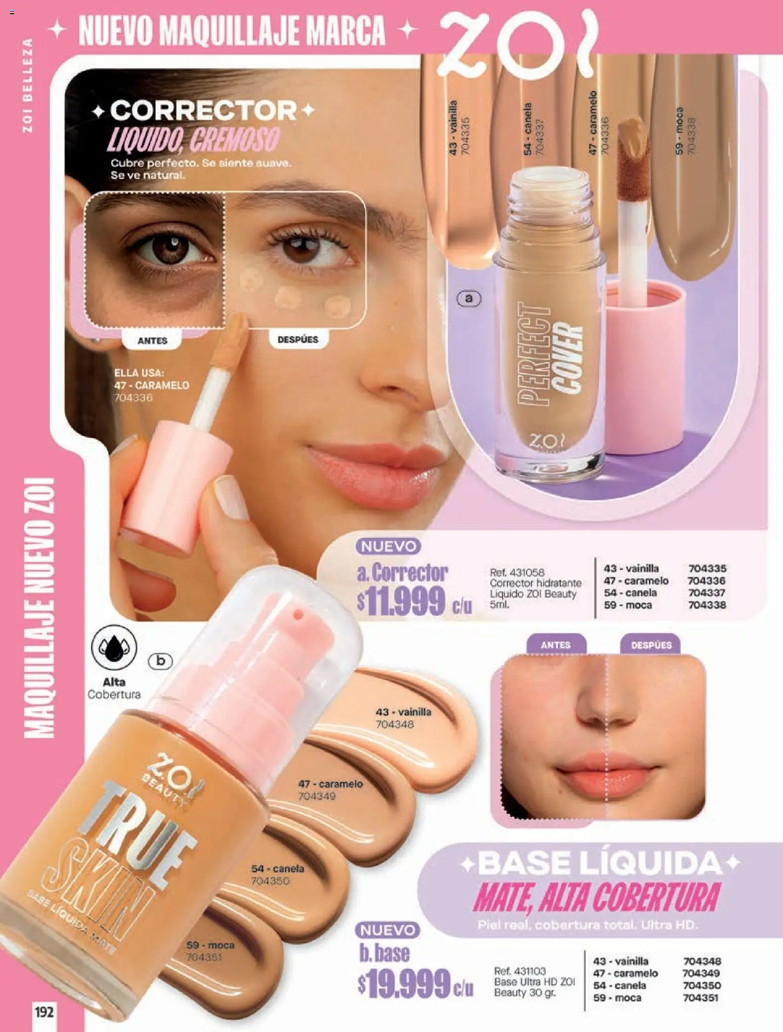 Pacifika revista - valida desde el 03.06.2026 | Página: 193 | Productos: Maquillaje, Corrector
