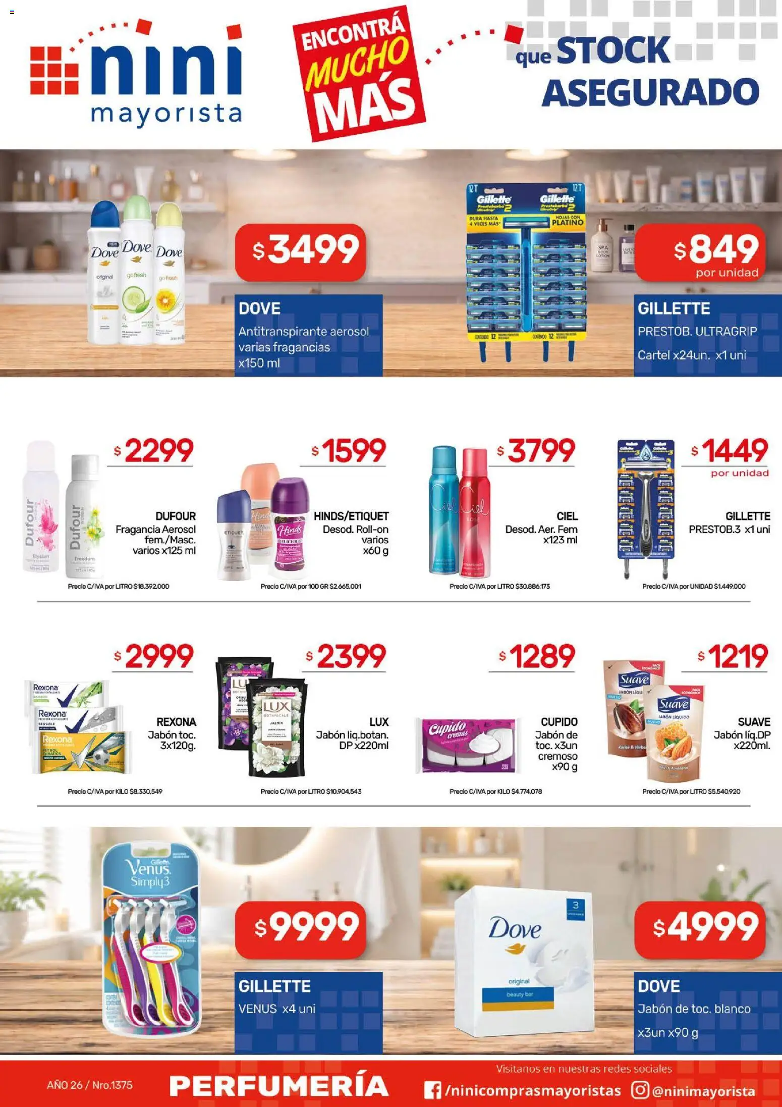 NINI Mayorista catálogo │ válido desde el 31/08/2026 | Página: 5 | Productos: Fragancia, Jabón líquido, Jabón, Antitranspirante