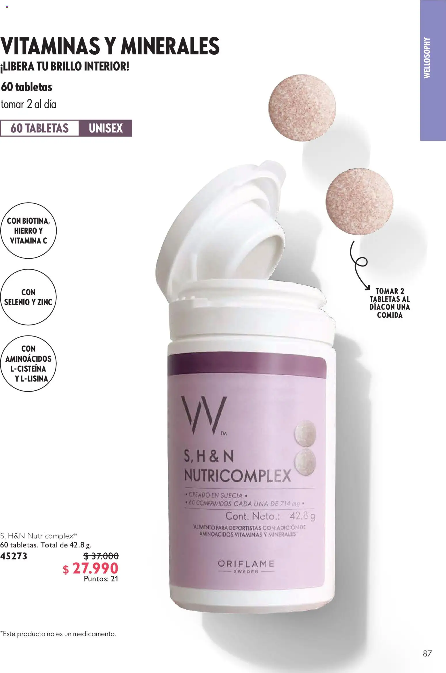 Oriflame catálogo │ válido desde el 11.09.2026 | Página: 87 | Productos: Brillo, Vitaminas