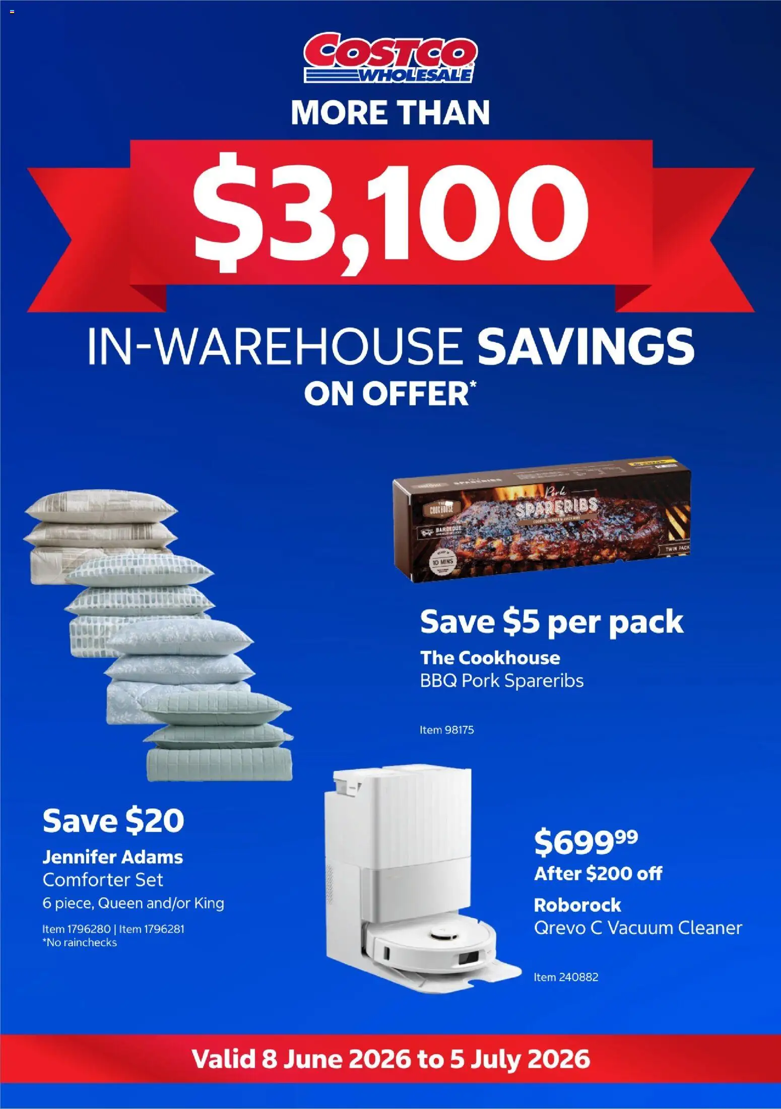﻿Costco catalogue from 08/06/2026 > Big discounts