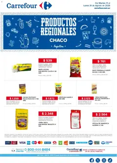 Vista previa Carrefour - Regionales | Chaco válido desde el 11/08/2026
