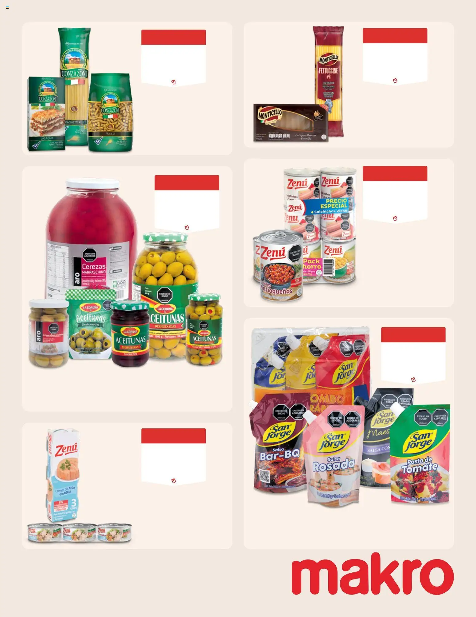 Makro revista - valida desde el 08.05.2026 | Página: 24 | Productos: Pasta, Atún, Tomate, Pasta de tomate
