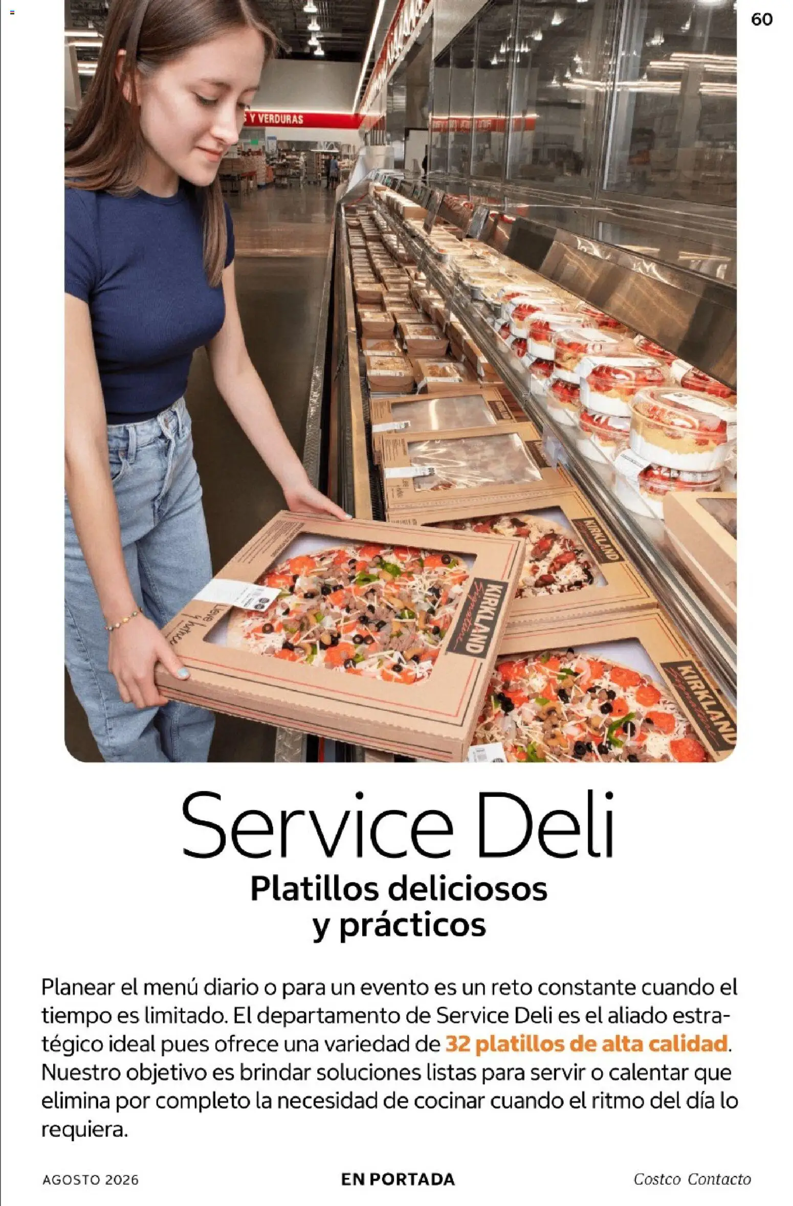 Nuevas ofertas de Costco válidas en toda la República Mexicana desde el 01/08/2026. ¡Encuentra las mejores ofertas en Costco catálogo Agosto! | Página: 60 | Productos: Pizza, Verduras