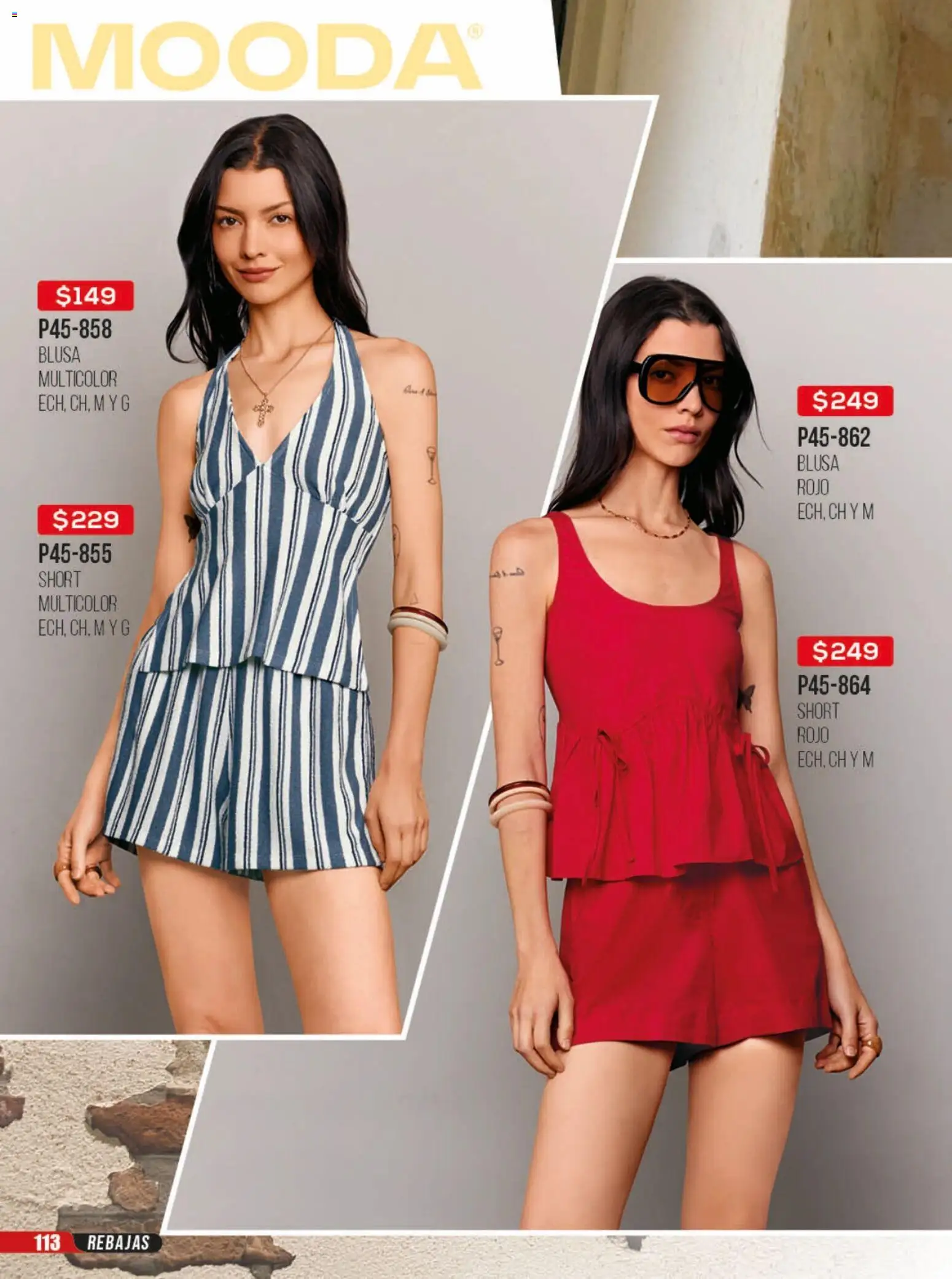 Nuevas ofertas de Cklass válidas en toda la República Mexicana desde el 23/06/2026. ¡Encuentra las mejores ofertas en Cklass catálogo Rebajas sobre rebajas ropa! | Página: 114 | Productos: Blusa, Short