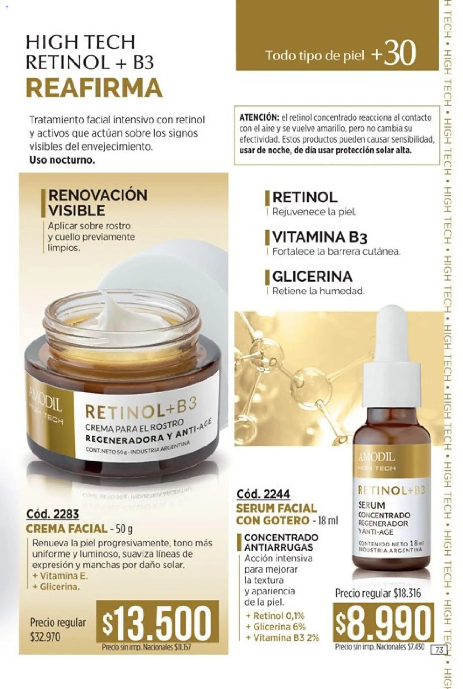 Catálogo Amodil Campaña 18 │ válido desde el 02/11/2026 | Página: 73