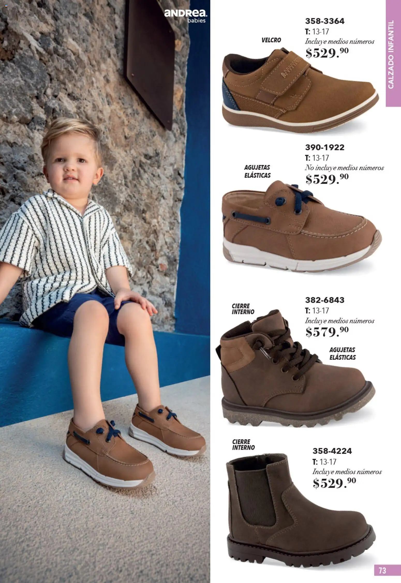 Nuevas ofertas de Andrea válidas en toda la República Mexicana desde el 05/07/2026. ¡Encuentra las mejores ofertas en Andrea catálogo Especial! | Página: 73