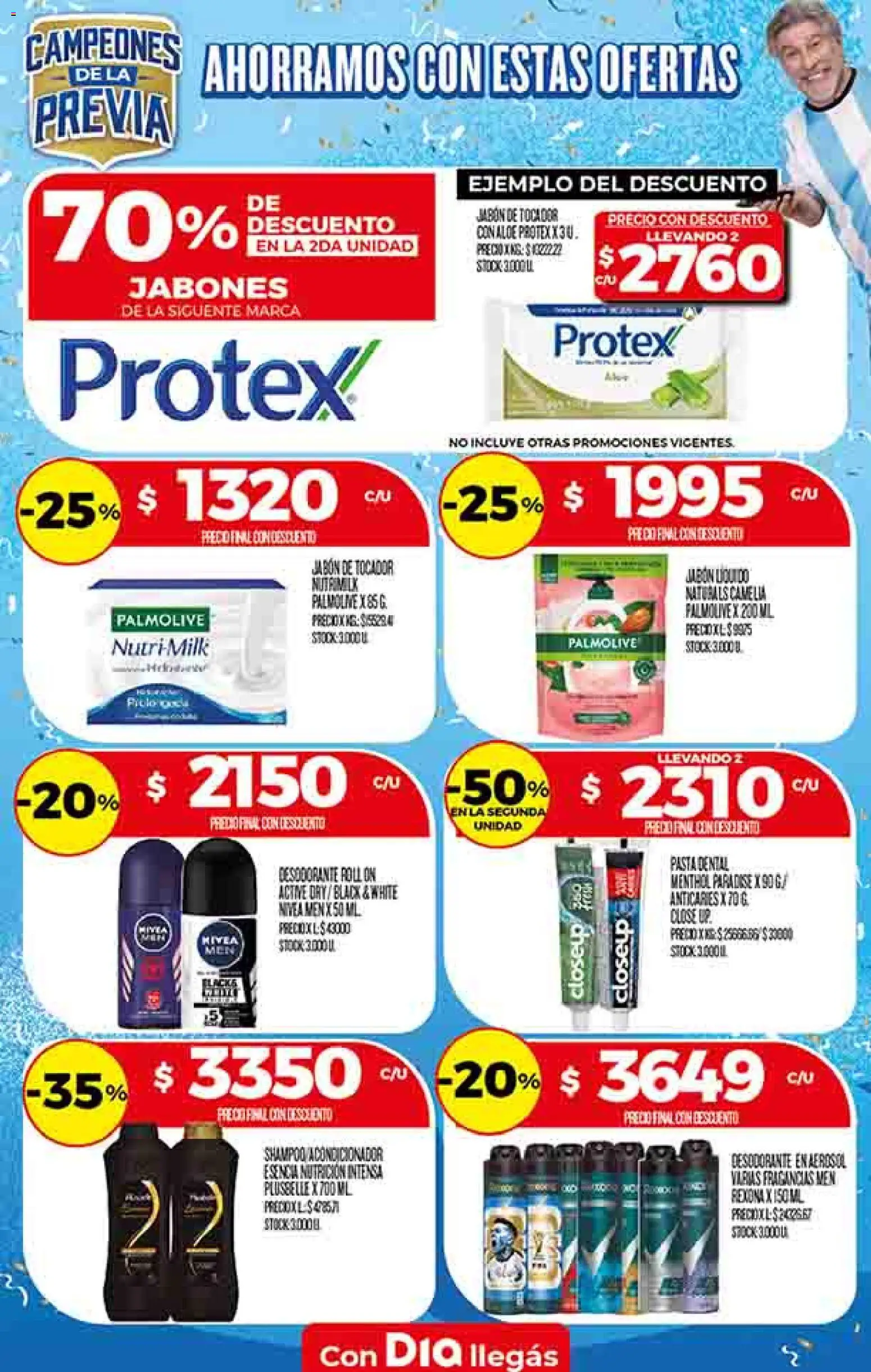 Supermercado DIA Ofertas │ válido desde el 13.05.2026 | Página: 40 | Productos: Shampoo, Acondicionador, Jabón, Desodorante