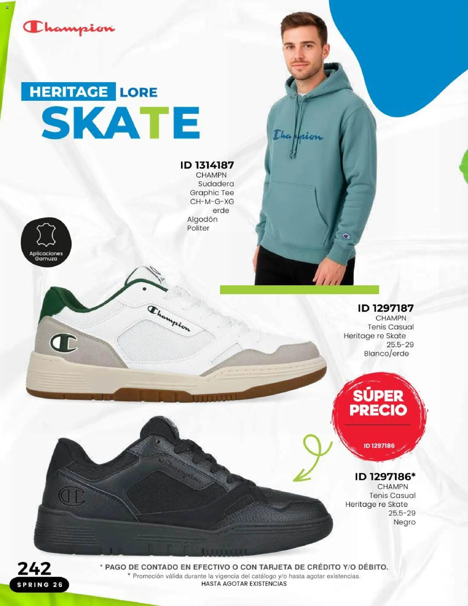 Nuevas ofertas de Price Shoes válidas en toda la República Mexicana desde el 15.02.2026. ¡Encuentra las mejores ofertas en Price Shoes catálogo ! | Página: 242 | Productos: Tenis, Gamuza, Algodón, Sudadera