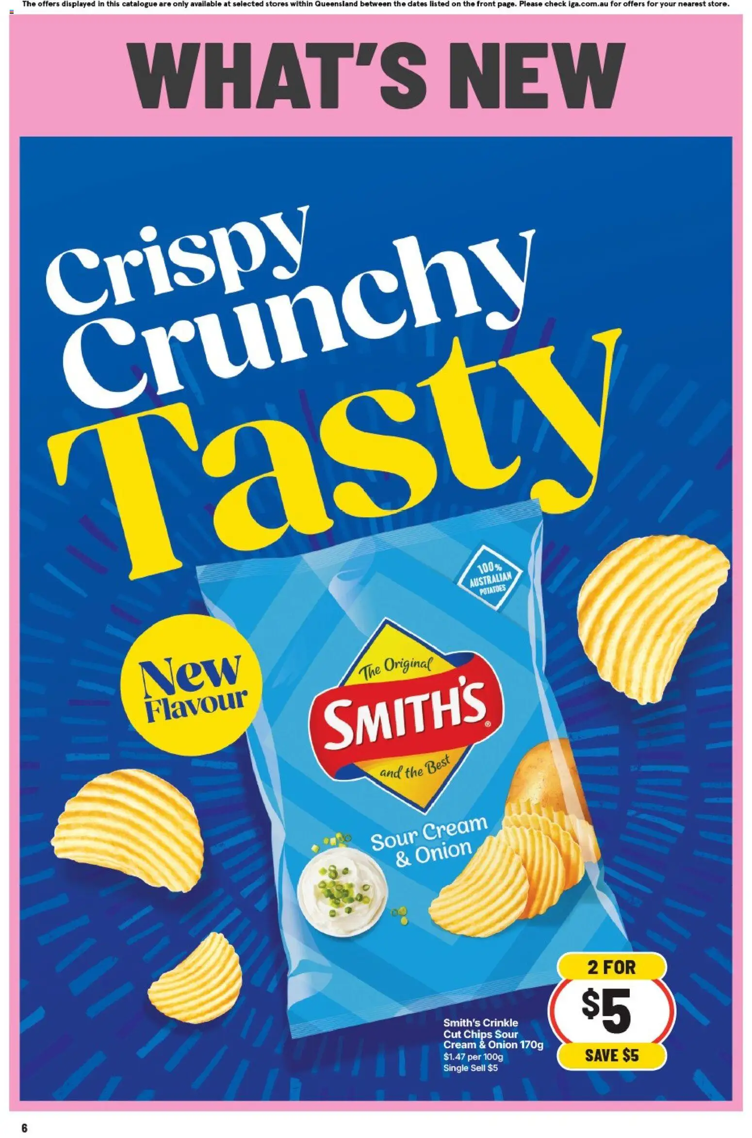 IGA catalogue - valid from 16/09/2026 | Page: 7 | Products: Sour cream, Chips, Cream, Onion