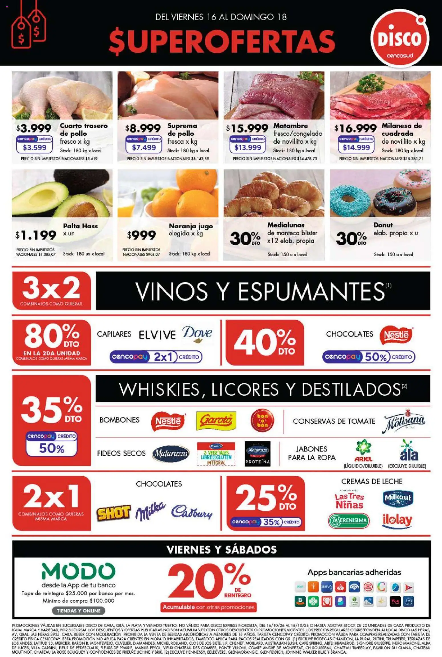 Disco - Ofertas | Bs. As. y Santa Fé │ válido desde el 16/10/2026 | Página: 1