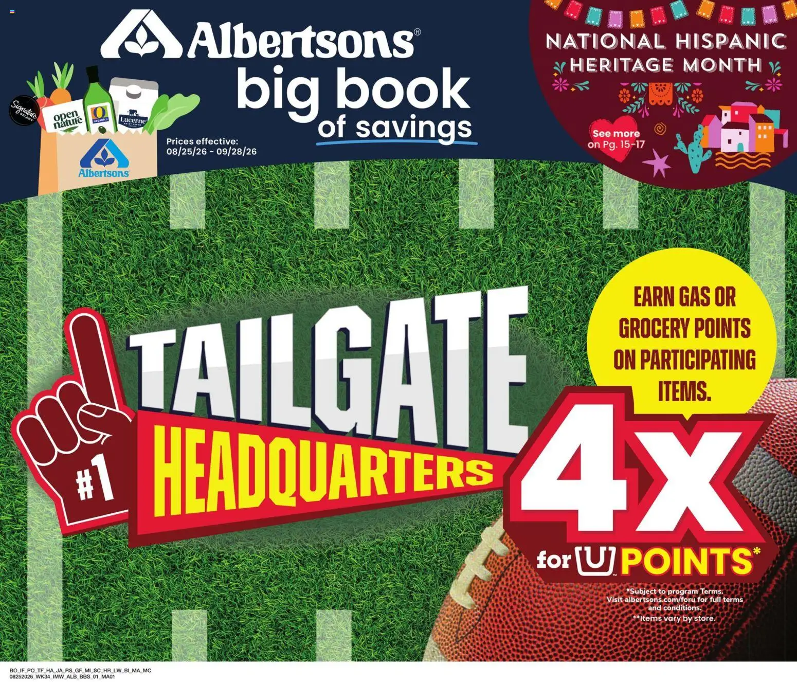 Albertsons Big Book of Savings - valid from 08/25/2026 | Page: 1