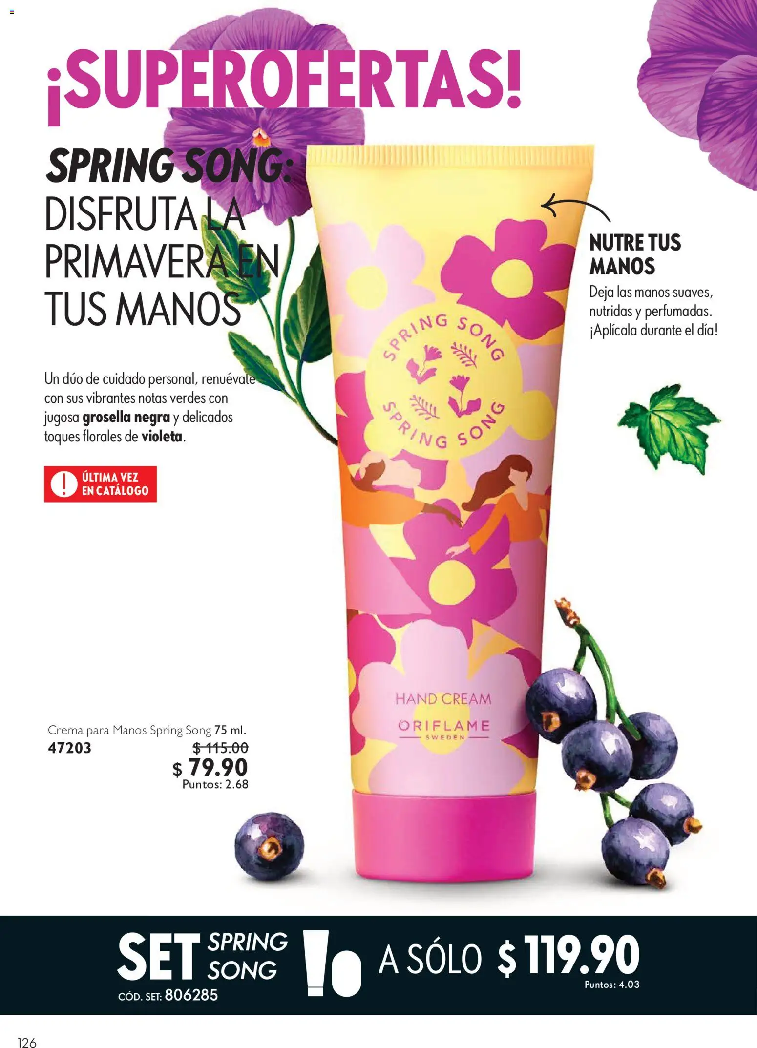 Nuevas ofertas de Oriflame válidas en toda la República Mexicana desde el 03/10/2026. ¡Encuentra las mejores ofertas en Oriflame campaña 14 2026! | Página: 126