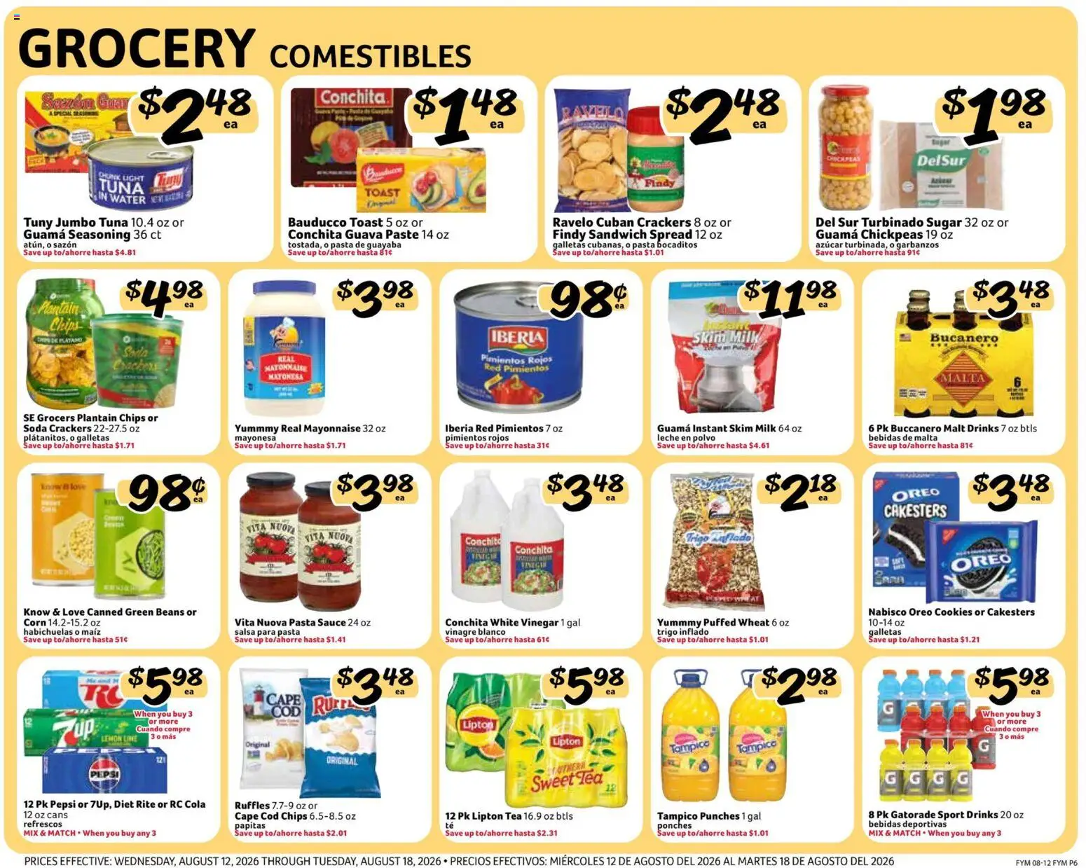 Fresco y Más Weekly Ad - valid from 08/12/2026 | Page: 6