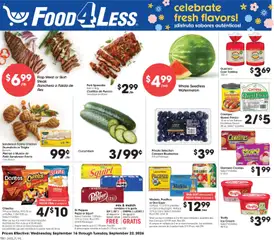 Preview of Food 4 Less weekly ads valid from 09/16/2026