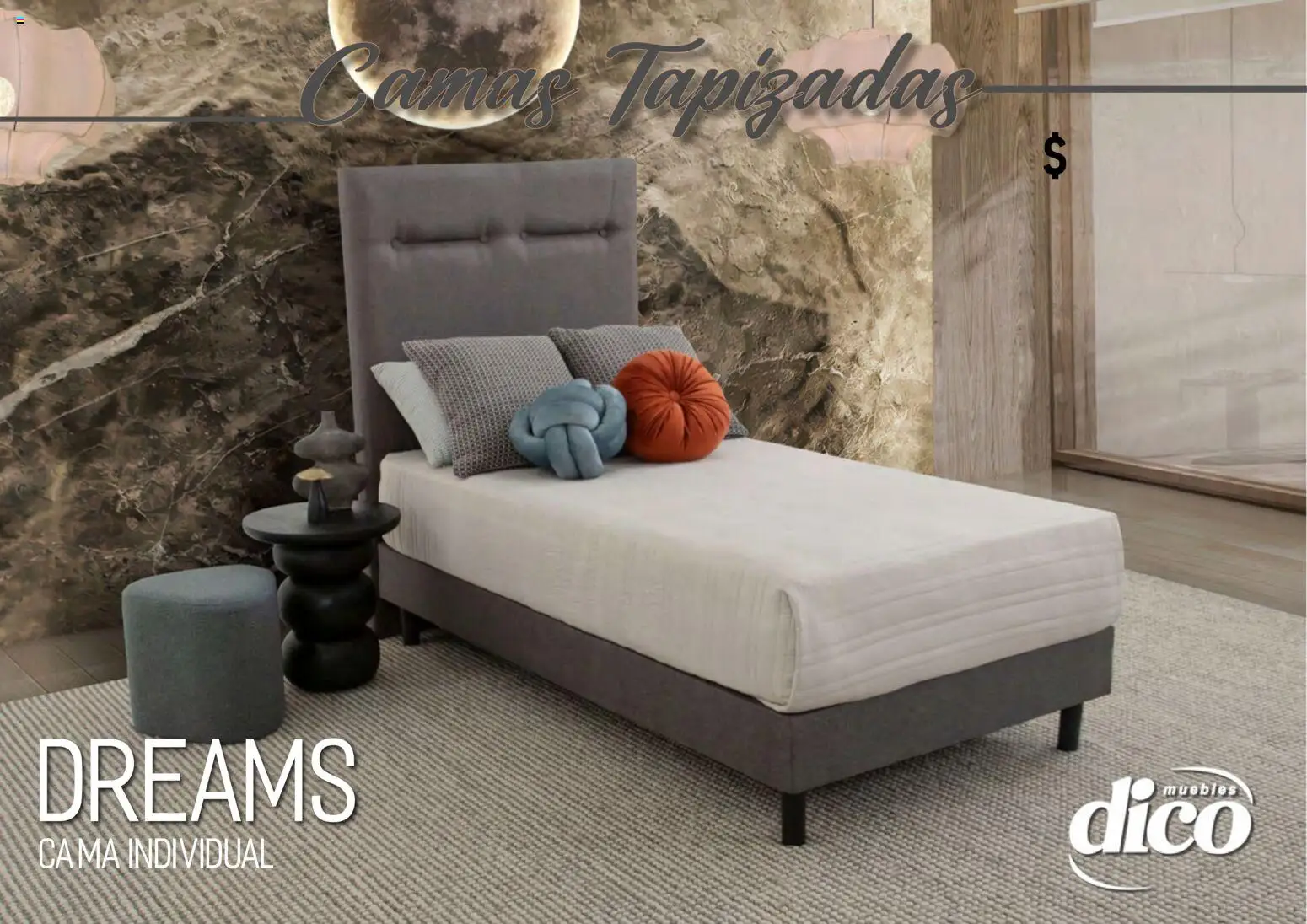 Nuevas ofertas de Muebles Dico válidas en toda la República Mexicana desde el 01.04.2026. ¡Encuentra las mejores ofertas en Muebles Dico catálogo Camas tapizadas ! | Página: 46 | Productos: Cama