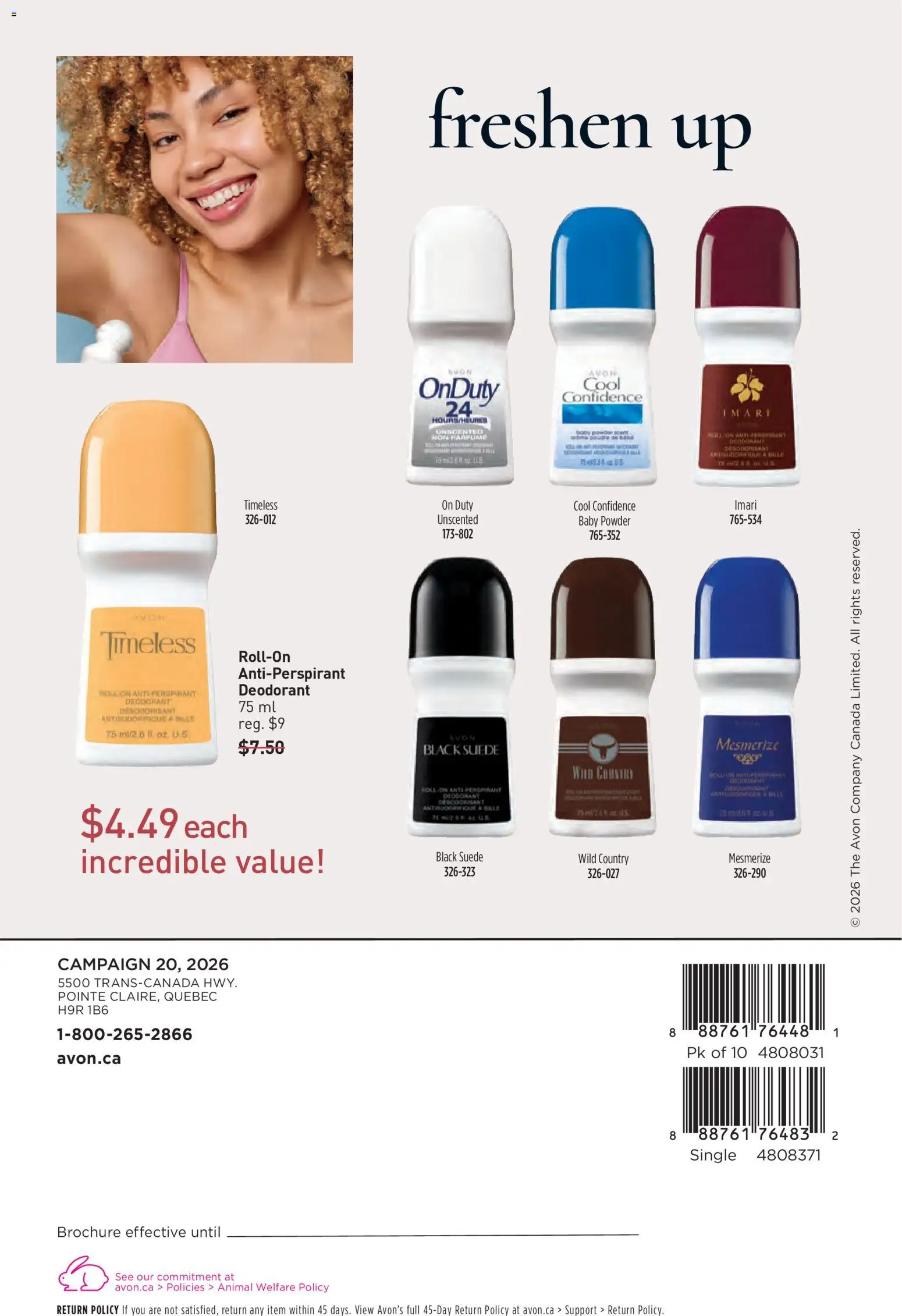 Avon flyer valid from Sep 23, 2026 | Page: 164