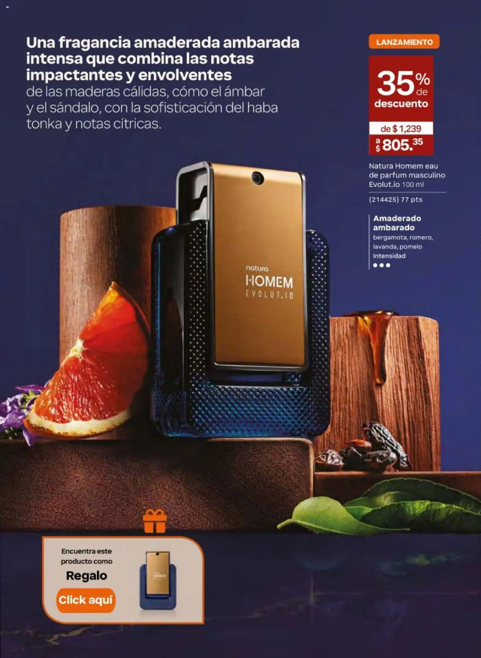 Nuevas ofertas de Natura válidas en toda la República Mexicana desde el 10/07/2026. ¡Encuentra las mejores ofertas en Natura campaña 11 2026! | Página: 28 | Productos: Pomelo, Fragancia