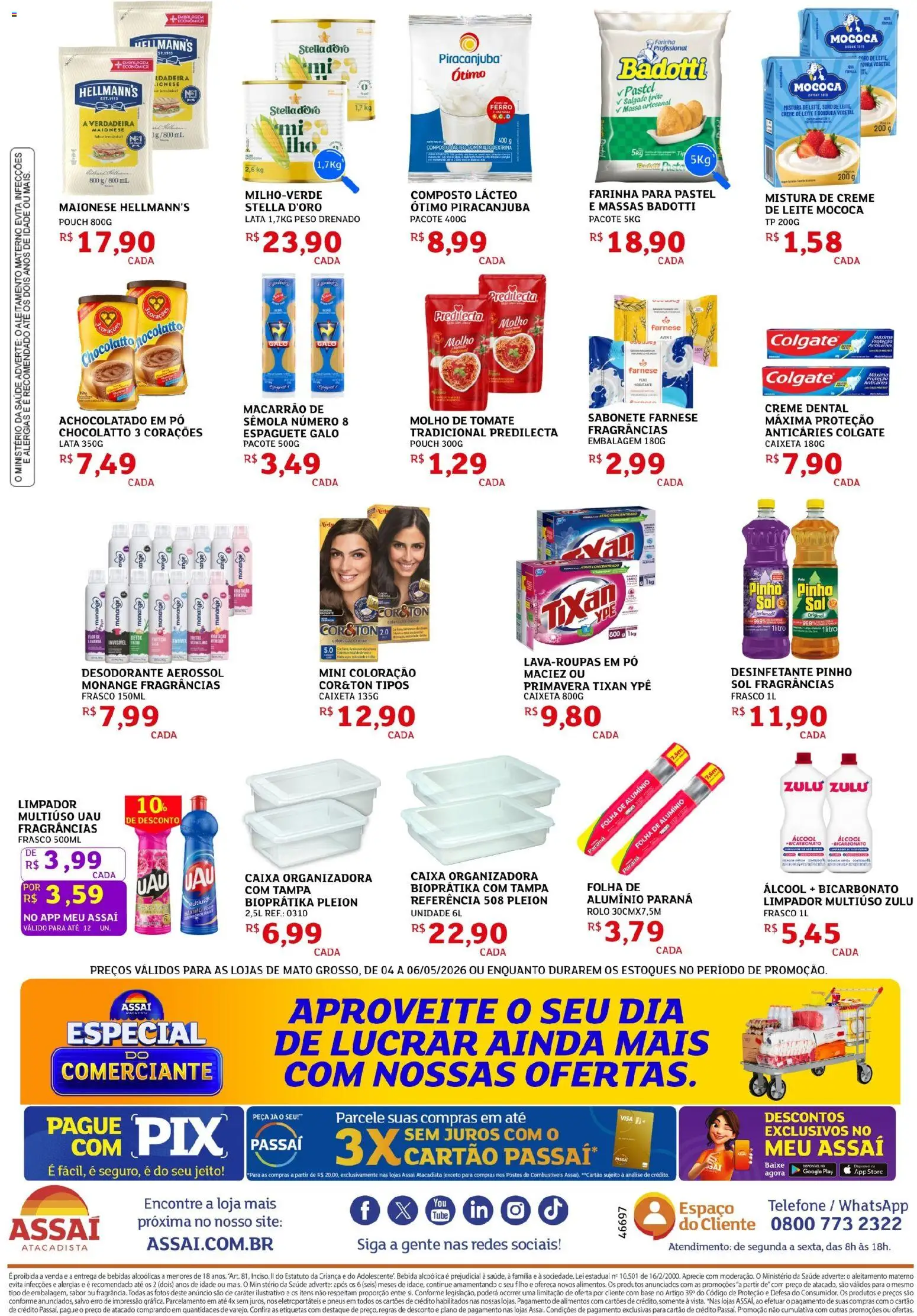 Assaí Atacadista Folheto - válido de 04.05.2026 | Página: 2
