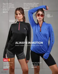 Vista previa Vitnik - Mujer válido desde el 01.05.2026 | Página: 138 | Productos: Buzo, Short, Polera