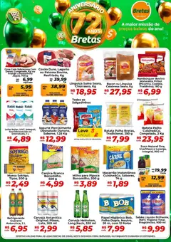 Bretas ofertas do Dia - Pré-Visualização do folheto da loja Bretas, válido de 18.05.2026
