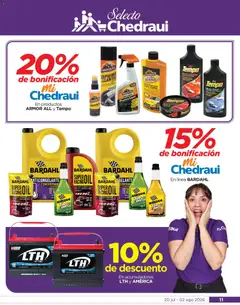 Vista previa de Chedraui folleto Por Ti ofertones de verano, nuevo folleto de la tienda, válido en México a partir del 20/07/2026 | Página: 11 | Productos: Brillo, Aceite, Espuma, Pintura