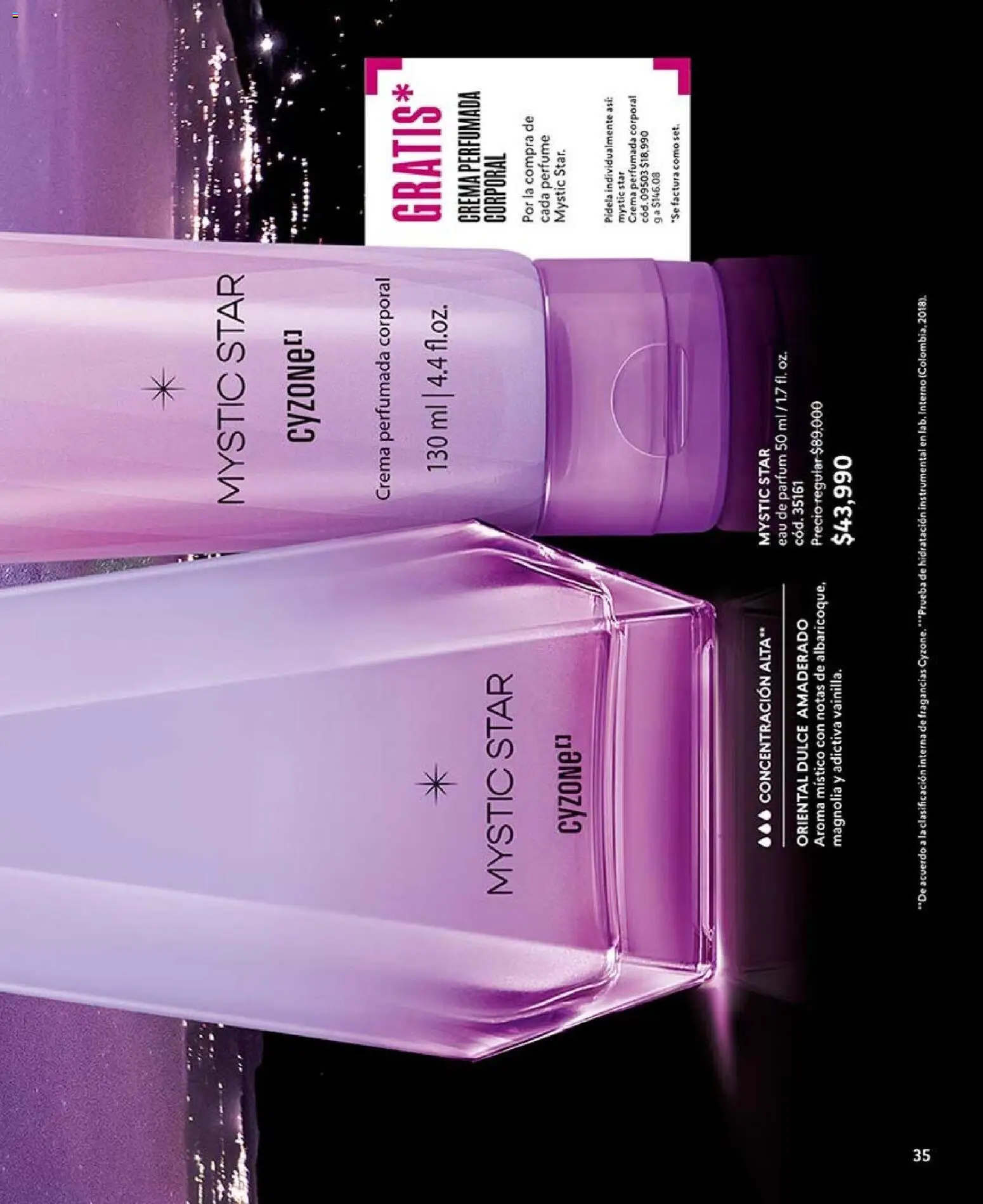 CyZone revista - valida desde el 07/09/2026 | Página: 35 | Productos: Crema, Perfume