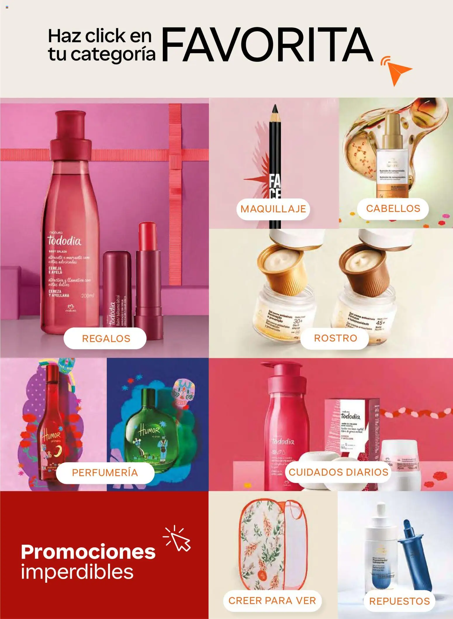 Nuevas ofertas de Natura válidas en toda la República Mexicana desde el 02/10/2026. ¡Encuentra las mejores ofertas en Natura campaña  15 2026! | Página: 5 | Productos: Bálsamo, Body, Bálsamo labial, Maquillaje