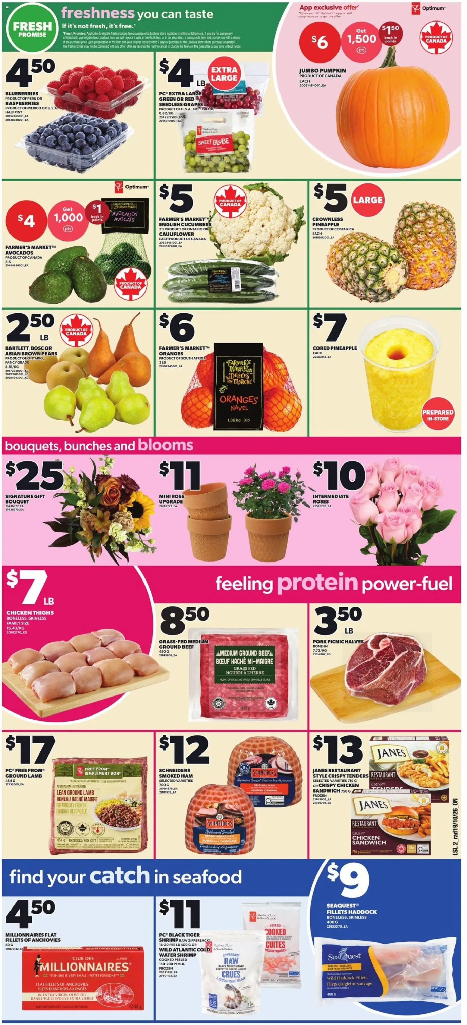 Loblaws flyer valid from Oct 22, 2026 | Page: 3