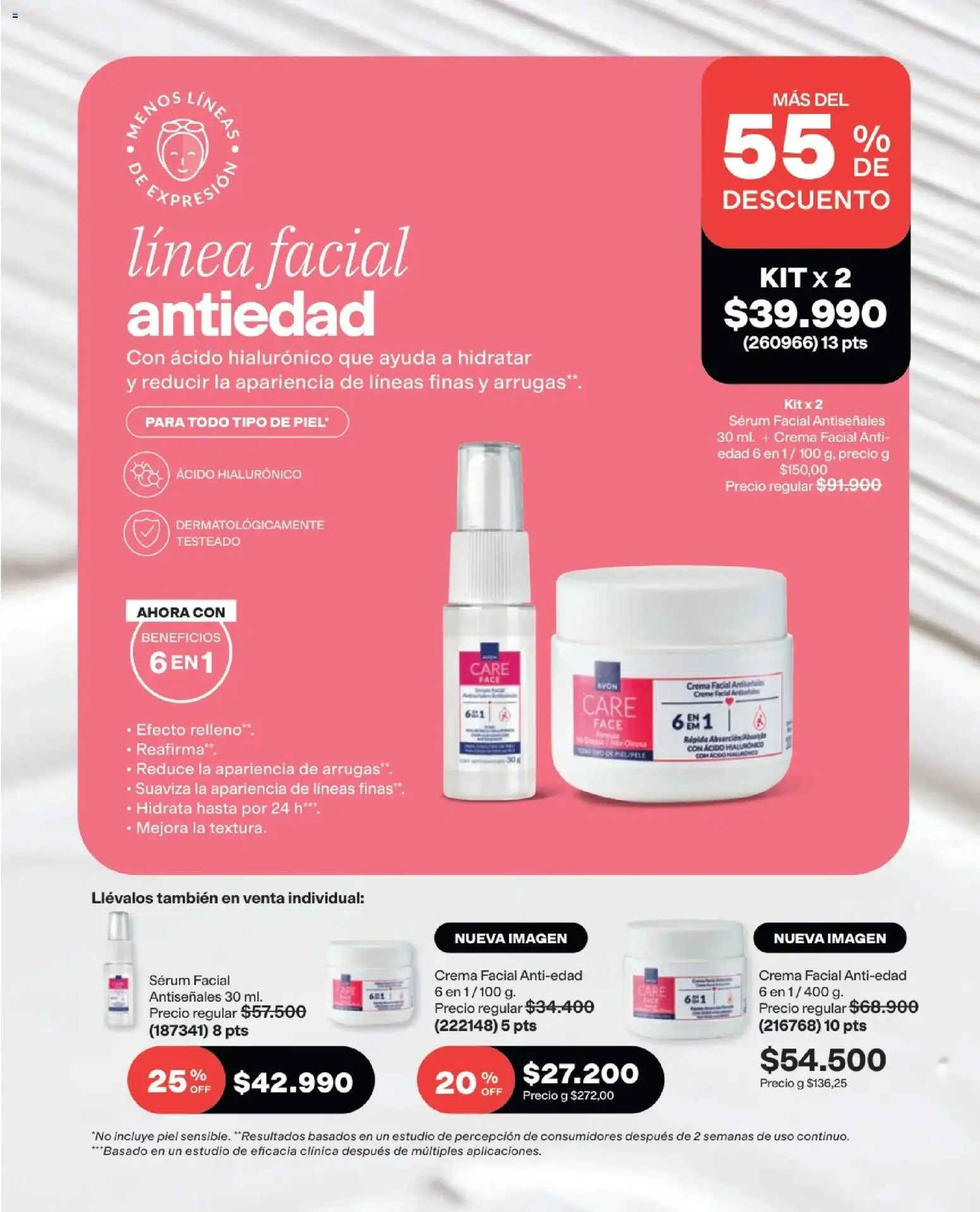 Avon revista - valida desde el 15/07/2026 | Página: 122 | Productos: Crema, Individual, Serum