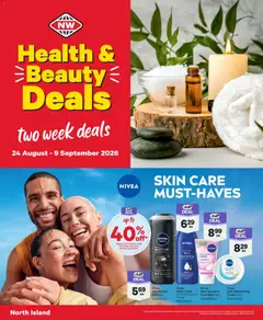 New World North Island Health & Beauty deals preview  - valid from 23 Aug 2026