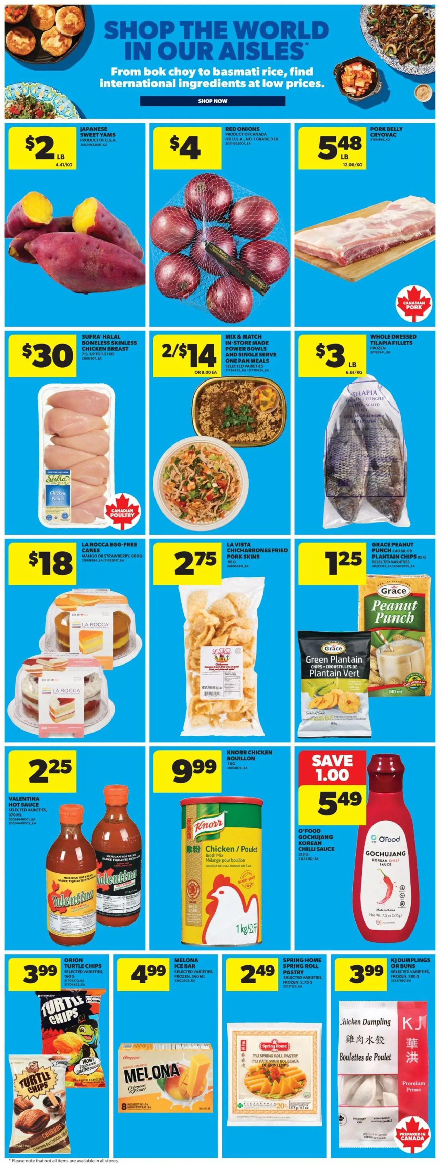 Real Canadian Superstore flyer valid from Aug 13, 2026 | Page: 28 | Products: Pâté, Pork belly, Broth, Chocolate