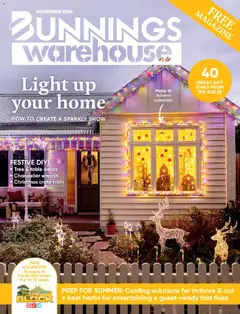 Preview of Bunnings Warehouse Magazine November - valid from 01/11/2026