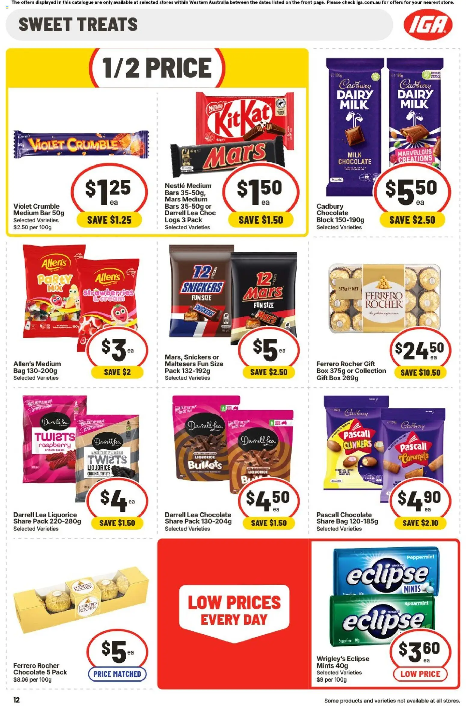 IGA catalogue - valid from 02/09/2026 | Page: 13 | Products: Milk, Dairy, Raspberry, Ferrero Rocher